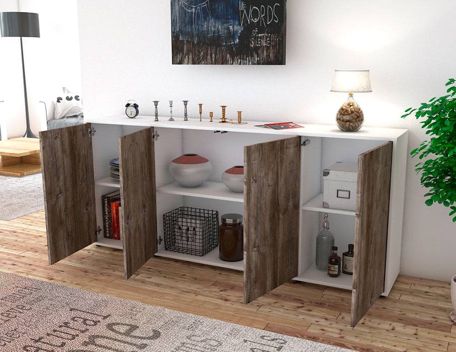 Stil Zeit Möbel Sideboard Elana, Pinie (180x79x35cm) Versandkostenfrei