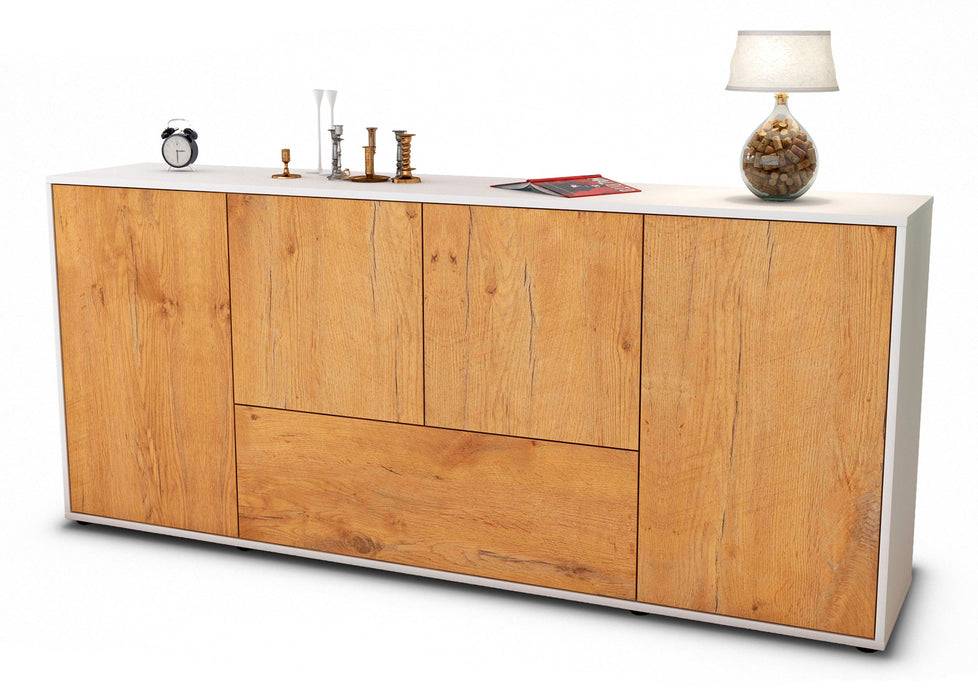 Stil Zeit Möbel Sideboard Eli, Eiche (180x79x35cm) Black Friday
