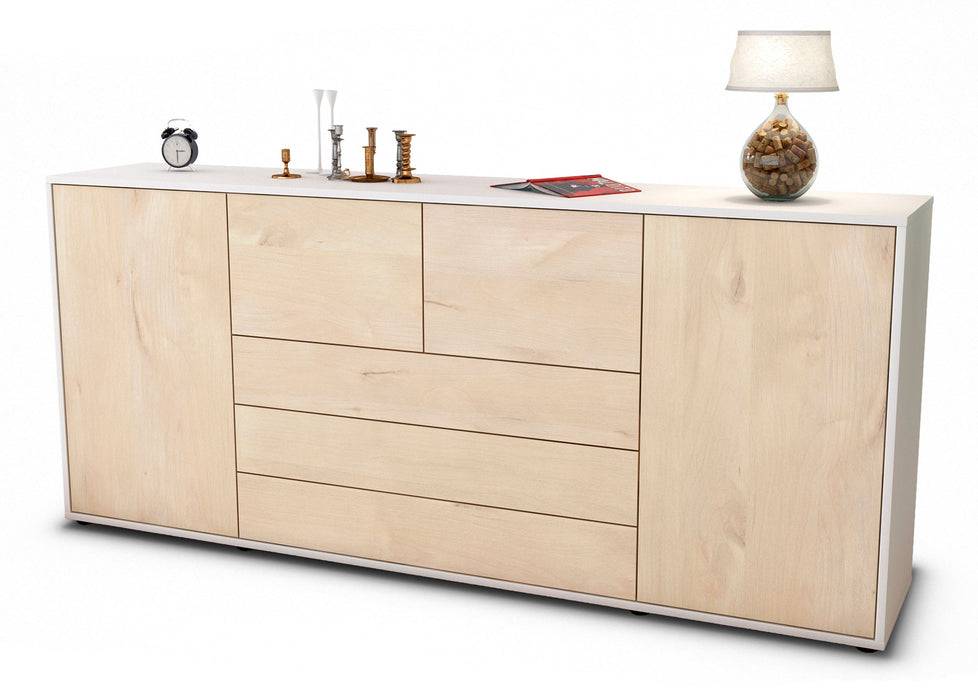 Stil Zeit Möbel Sideboard Eliana, Zeder (180x79x35cm)