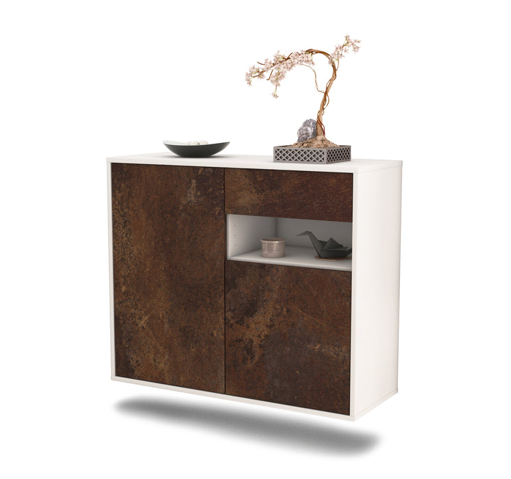 Stil Zeit Möbel Sideboard Augusta, Rost, hängend (92x79x35cm)