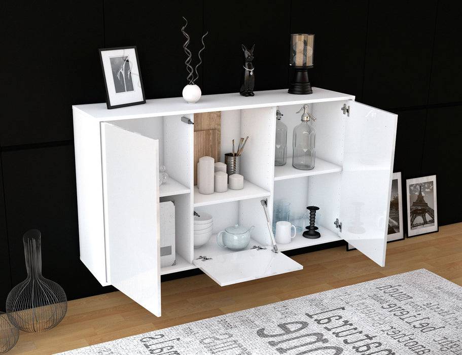 Stil Zeit Möbel Sideboard Garden Grove, Orange, hängend (136x79x35cm) Letzte 3 Tage