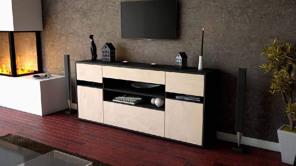 Stil Zeit Möbel Sideboard Gina, Zeder (180x79x35cm) Verkauf