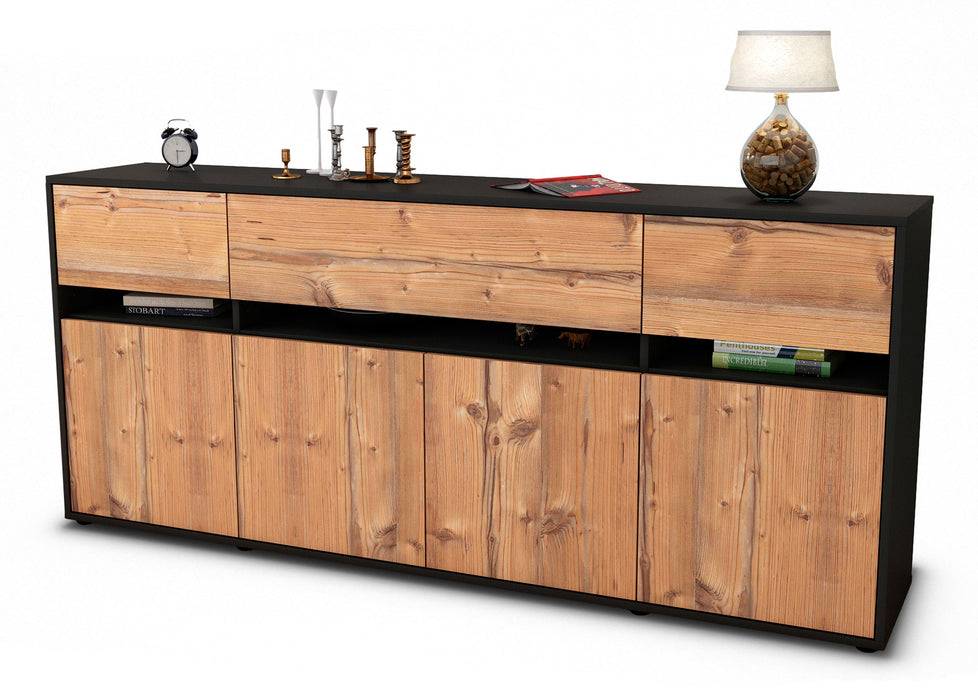 Stil Zeit Möbel Sideboard Flora, Pinie (180x79x35cm) Limitierter Zeitrabatt