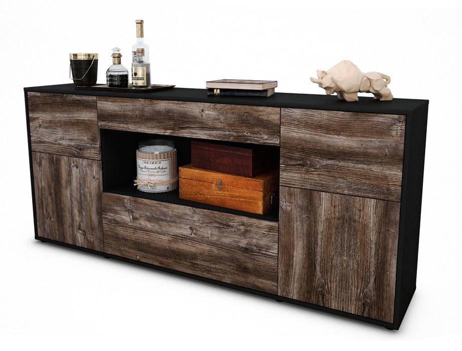 Stil Zeit Möbel Sideboard Fabiola, Treibholz (180x79x35cm) Großer Ausverkauf