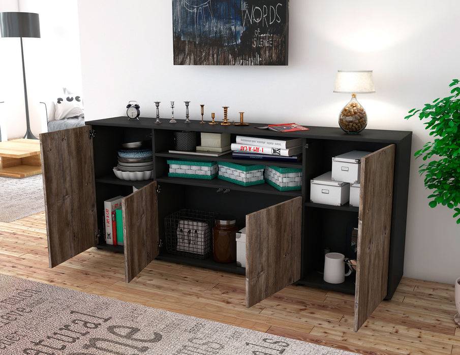 Stil Zeit Möbel Sideboard Elsita, Pinie (180x79x35cm) Exklusive Angebote
