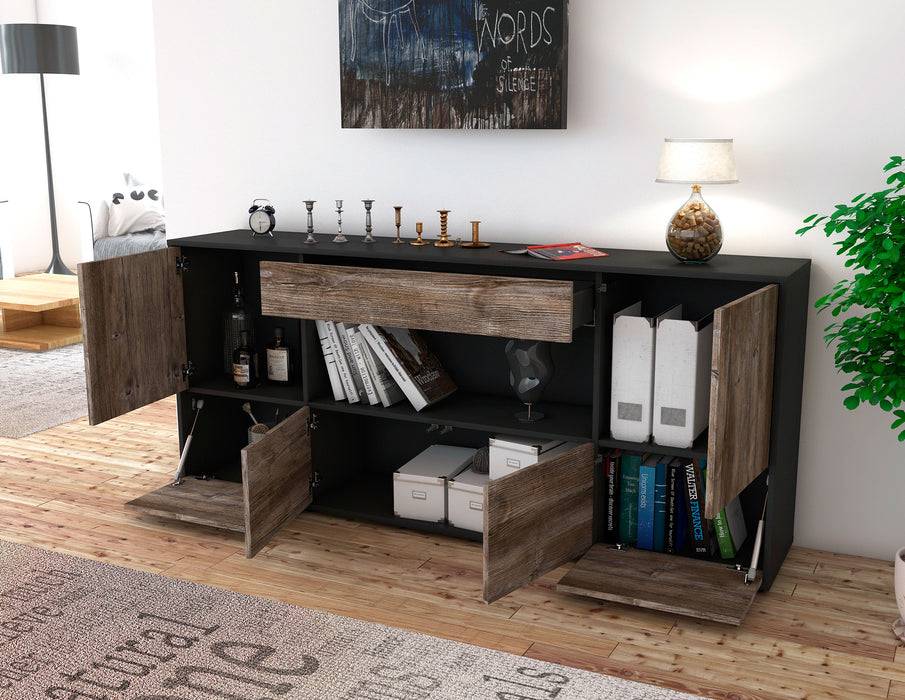 Stil Zeit Möbel Sideboard Elsa, Pinie (180x79x35cm) Große Rabatte