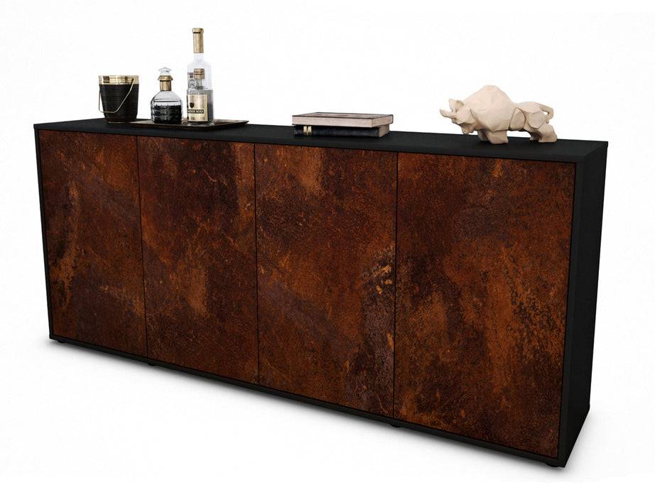 Stil Zeit Möbel Sideboard Elana, Rost (180x79x35cm)