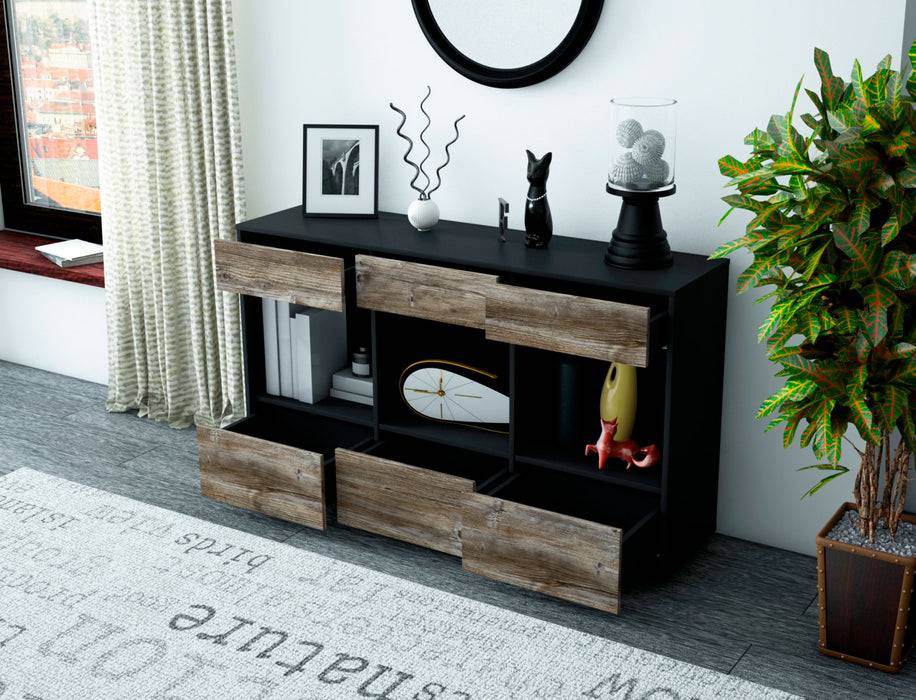 Stil Zeit Möbel Sideboard Efisia, Eiche (136x79x35cm) Bis zu 60% Rabatt