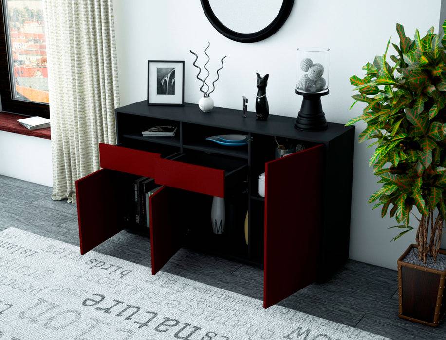 Stil Zeit Möbel Sideboard Editta, Türkis (136x79x35cm) Bis zu 65% Rabatt
