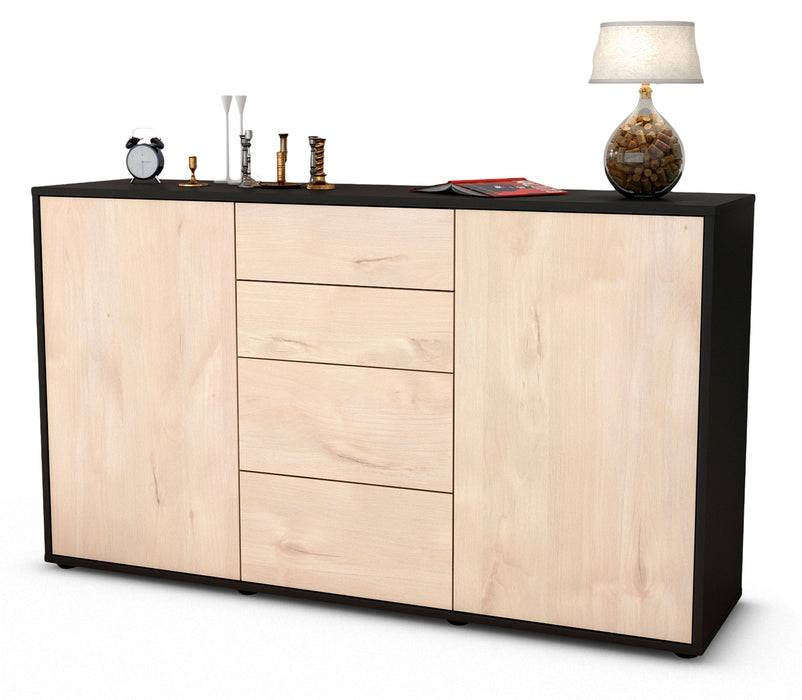 Stil Zeit Möbel Sideboard Donna , Zeder (136x79x35cm)