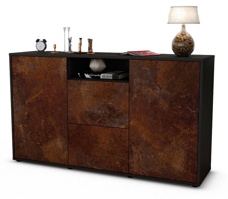 Stil Zeit Möbel Sideboard Dimphi, Rost (136x79x35cm) Outlet