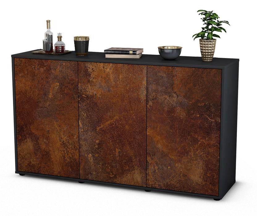 Stil Zeit Möbel Sideboard Delia, Rost (136x79x35cm)