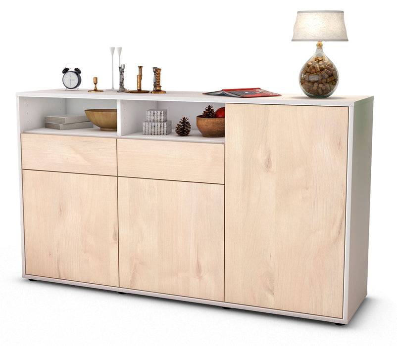 Stil Zeit Möbel Sideboard Editta , Zeder (136x79x35cm) Fabrikpreis