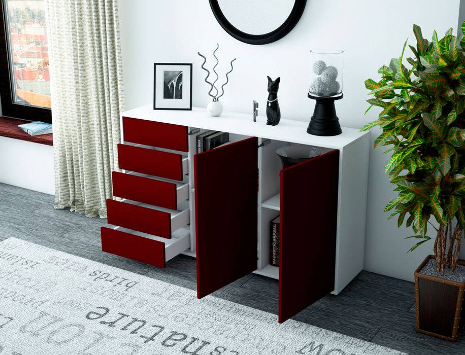 Stil Zeit Möbel Sideboard Dorentina, Mint (136x79x35cm) Begrenztes Angebot