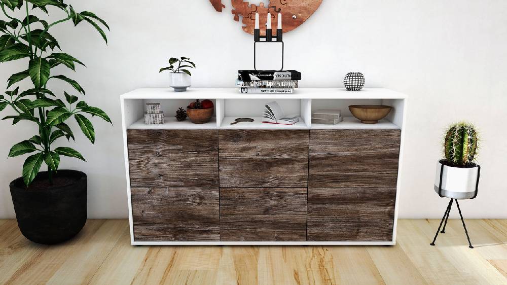 Stil Zeit Möbel Sideboard Donabella, Treibholz (136x79x35cm) Jubiläumsangebot