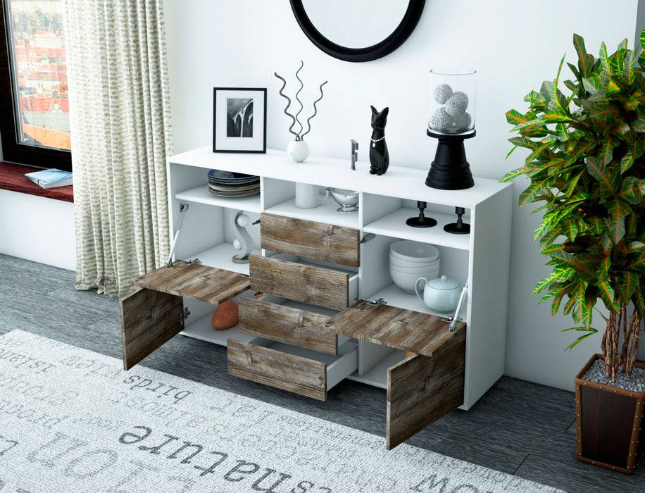 Stil Zeit Möbel Sideboard Donabella, Treibholz (136x79x35cm) Jubiläumsangebot