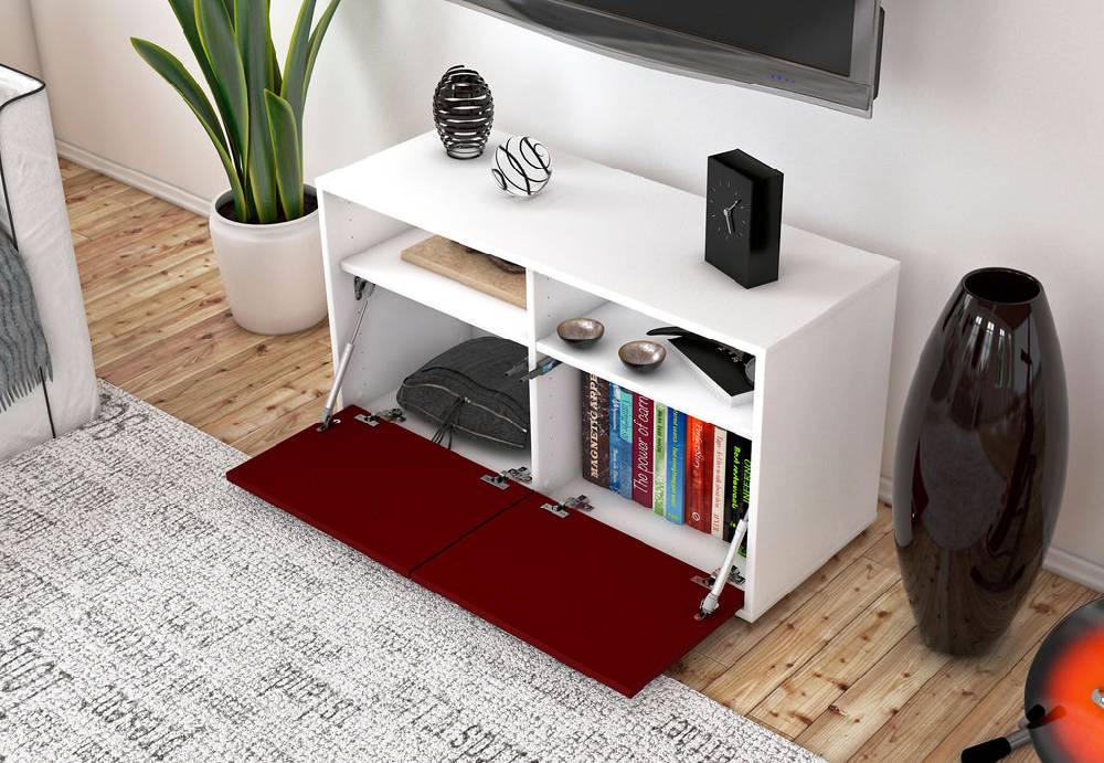 Stil Zeit Möbel Lowboard Alegra, Türkis (92x49x35cm) Limitierter Zeitrabatt