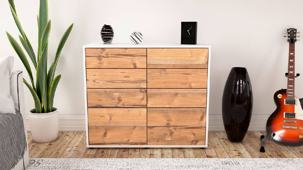 Stil Zeit Möbel Sideboard Celeste, Pinie (92x79x35cm) Exklusivangebot