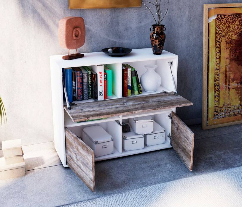 Stil Zeit Möbel Sideboard Cassandra, Eiche (92x79x35cm) Black Friday