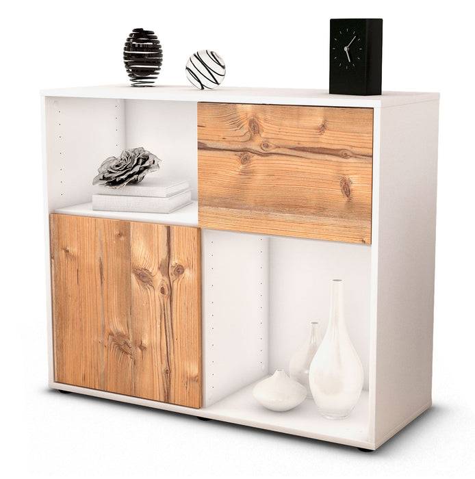 Stil Zeit Möbel Sideboard Carola, Pinie (92x79x35cm)