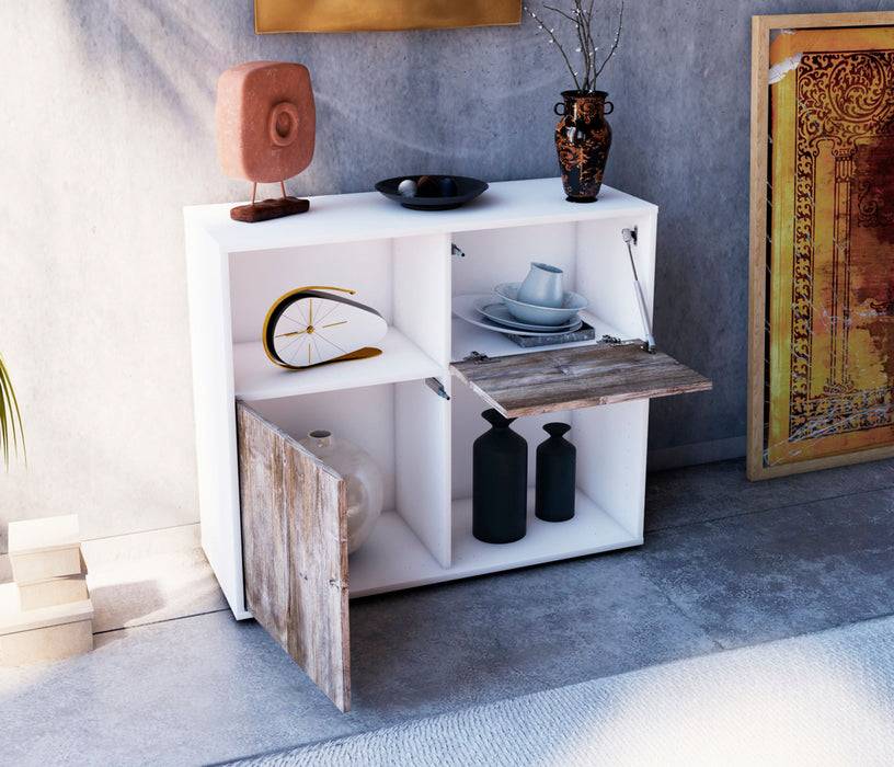 Stil Zeit Möbel Sideboard Carola, Pinie (92x79x35cm) Osterangebot