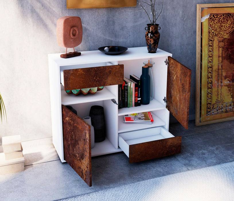 Stil Zeit Möbel Sideboard Carmelina, Rost (92x79x35cm) Valentinstagsangebot