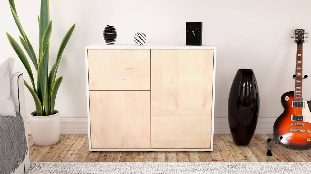 Stil Zeit Möbel Sideboard Carla, Zeder (92x79x35cm) Jubiläumsangebot
