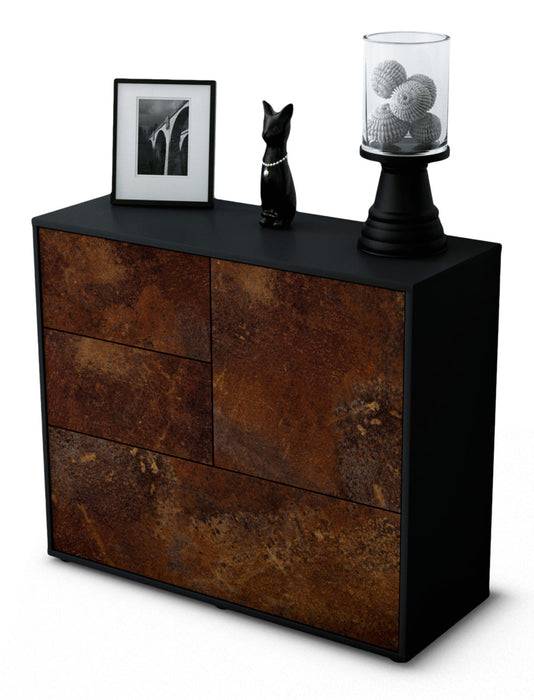 Stil Zeit Möbel Sideboard Deanna, Rost (92x79x35cm) Räumungsverkauf