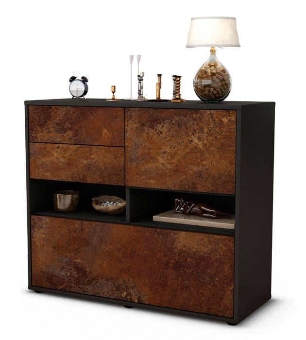 Stil Zeit Möbel Sideboard Cornelia, Rost (92x79x35cm)