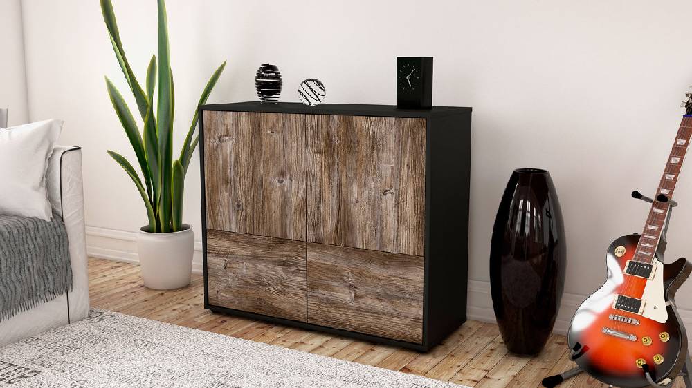 Stil Zeit Möbel Sideboard Cara, Treibholz (92x79x35cm) Zeitbegrenzte Promotion