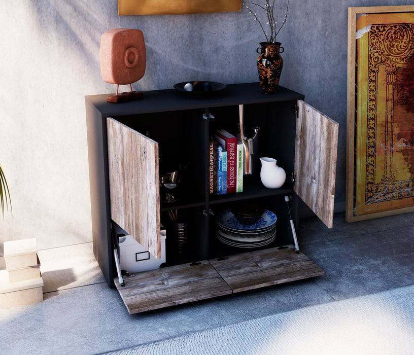 Stil Zeit Möbel Sideboard Cara, Treibholz (92x79x35cm) Zeitbegrenzte Promotion