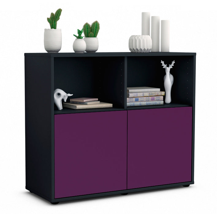Stil Zeit Möbel Sideboard Camilla, Lila (92x79x35cm) Bis zu 50% Rabatt