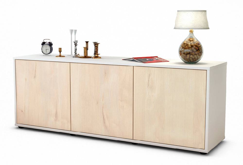 Stil Zeit Möbel Lowboard Allegra, Zeder (136x49x35cm) 2025