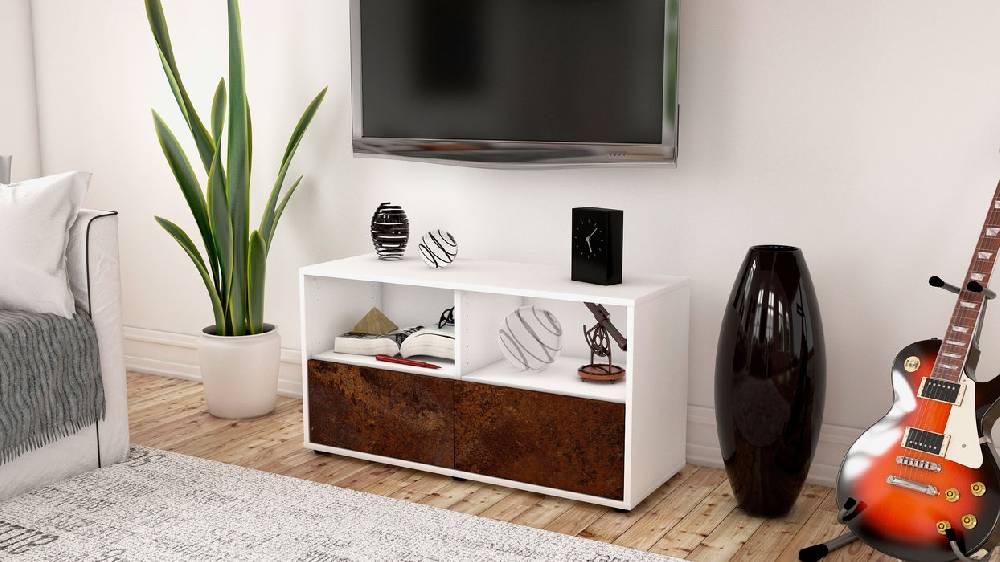 Stil Zeit Möbel Lowboard Aeon, Rost (92x49x35cm) Osterangebot