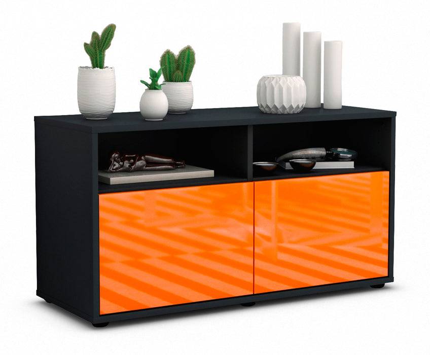 Stil Zeit Möbel Lowboard Alegra, Orange (92x49x35cm) Neueste Mode