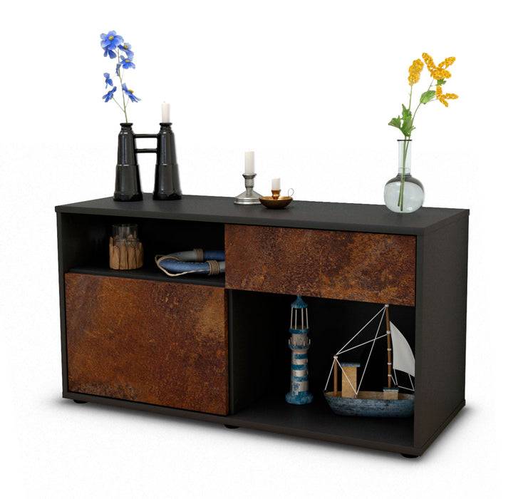 Stil Zeit Möbel Lowboard Alecia, Rost (92x49x35cm)