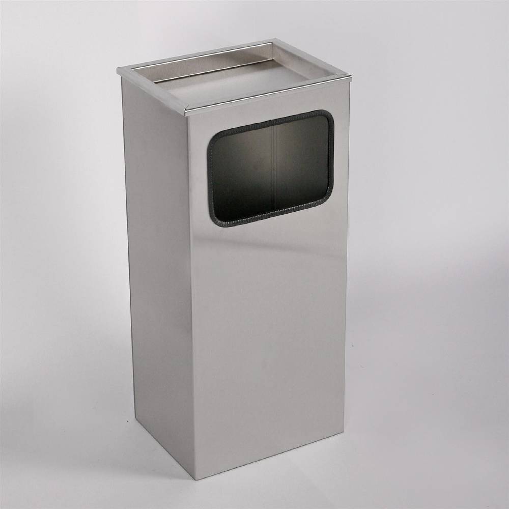 Szagato Aschenbecher mit Mülleimer Classic 62x30x23cm 12 ltr Edelstahl inkl. Inneneimer SZAGATO Standascher Aschenbecher Abfalleimer Mülleimer Aschenbecher Neueste Mode