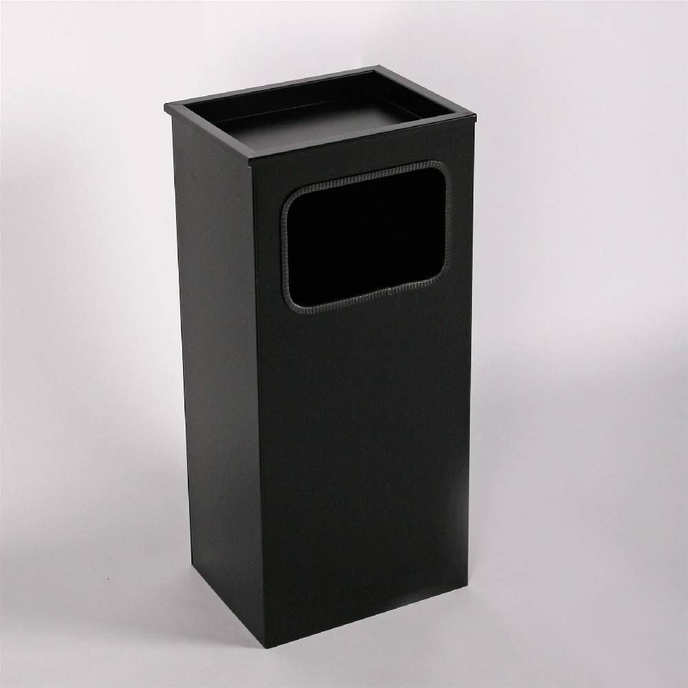 Szagato Aschenbecher mit Mülleimer Classic 62x30x23cm 12 ltr Schwarz inkl. Inneneimer SZAGATO Standascher Aschenbecher Abfalleimer Mülleimer mit Aschenbecher Online Outlet