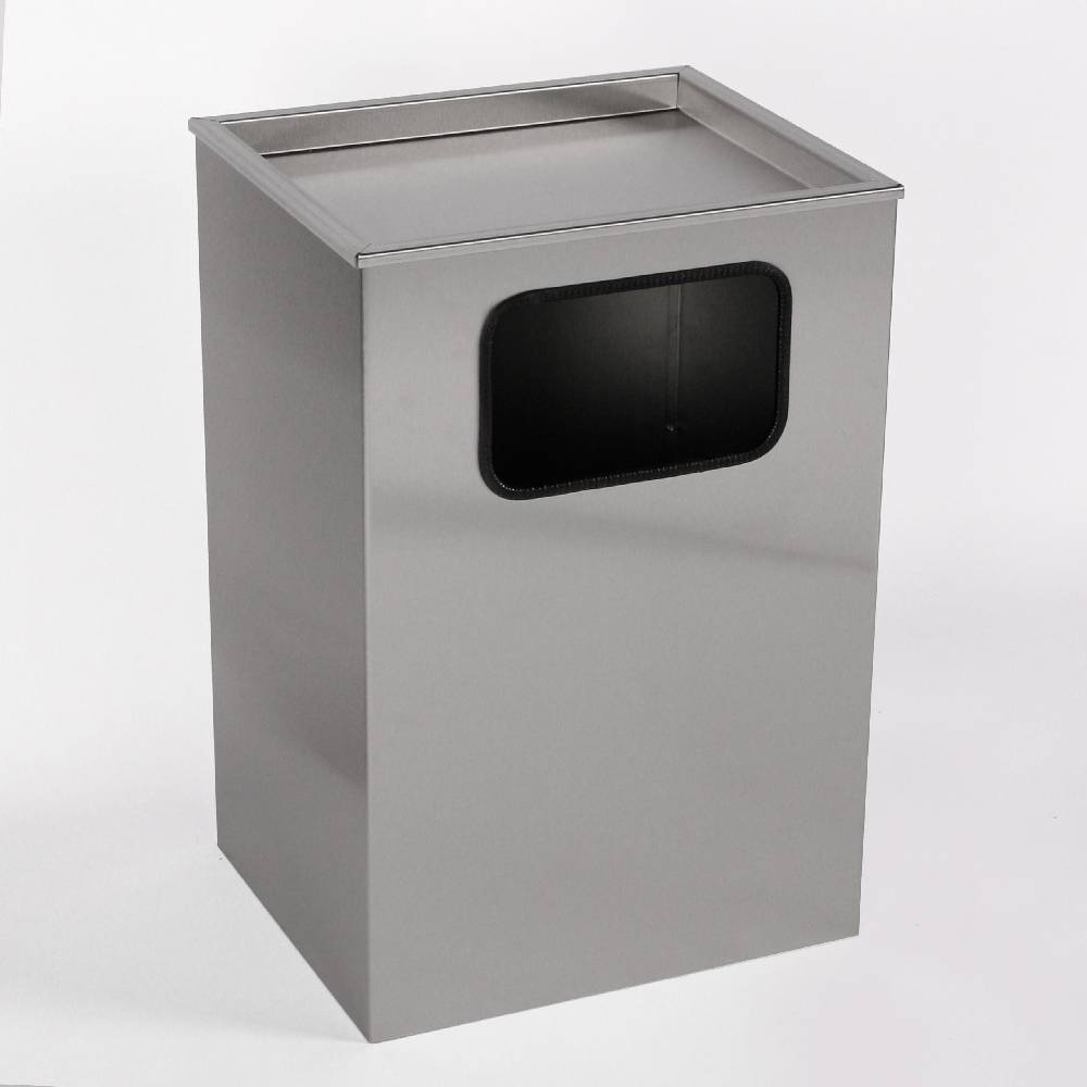 Szagato Aschenbecher mit Mülleimer Classic 62x40x33cm 28 ltr Edelstahl inkl. Inneneimer SZAGATO Standascher Abfalleimer Mülleimer Aschenbecher Abfallsammler Zeitlich begrenztes Angebot