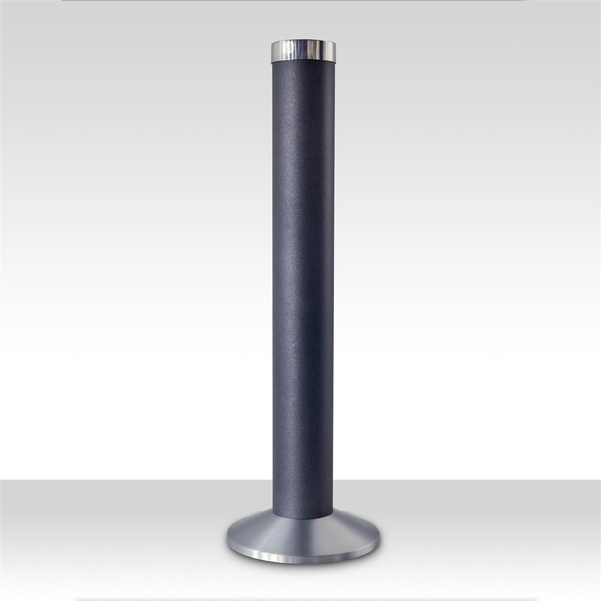 Szagato Aschenbecher Säule 81x25cm ALU anthrazit -moonstone SZAGATO Made in Germany Aschenbecher groß Stand-Aschenbecher außen großer Aschenbecher stehend Saisonale Angebote