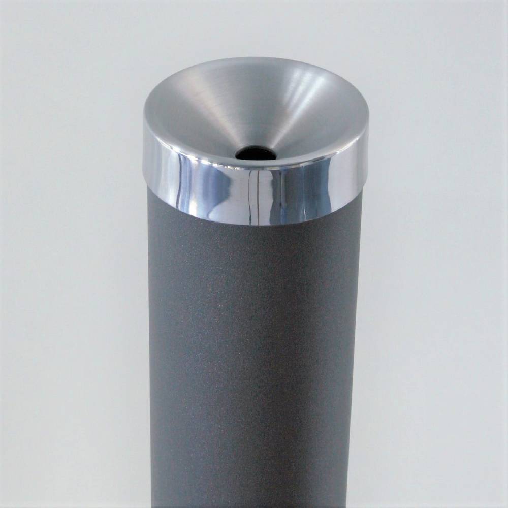 Szagato Aschenbecher Säule 81x25cm ALU anthrazit -moonstone SZAGATO Made in Germany Aschenbecher groß Stand-Aschenbecher außen großer Aschenbecher stehend Saisonale Angebote