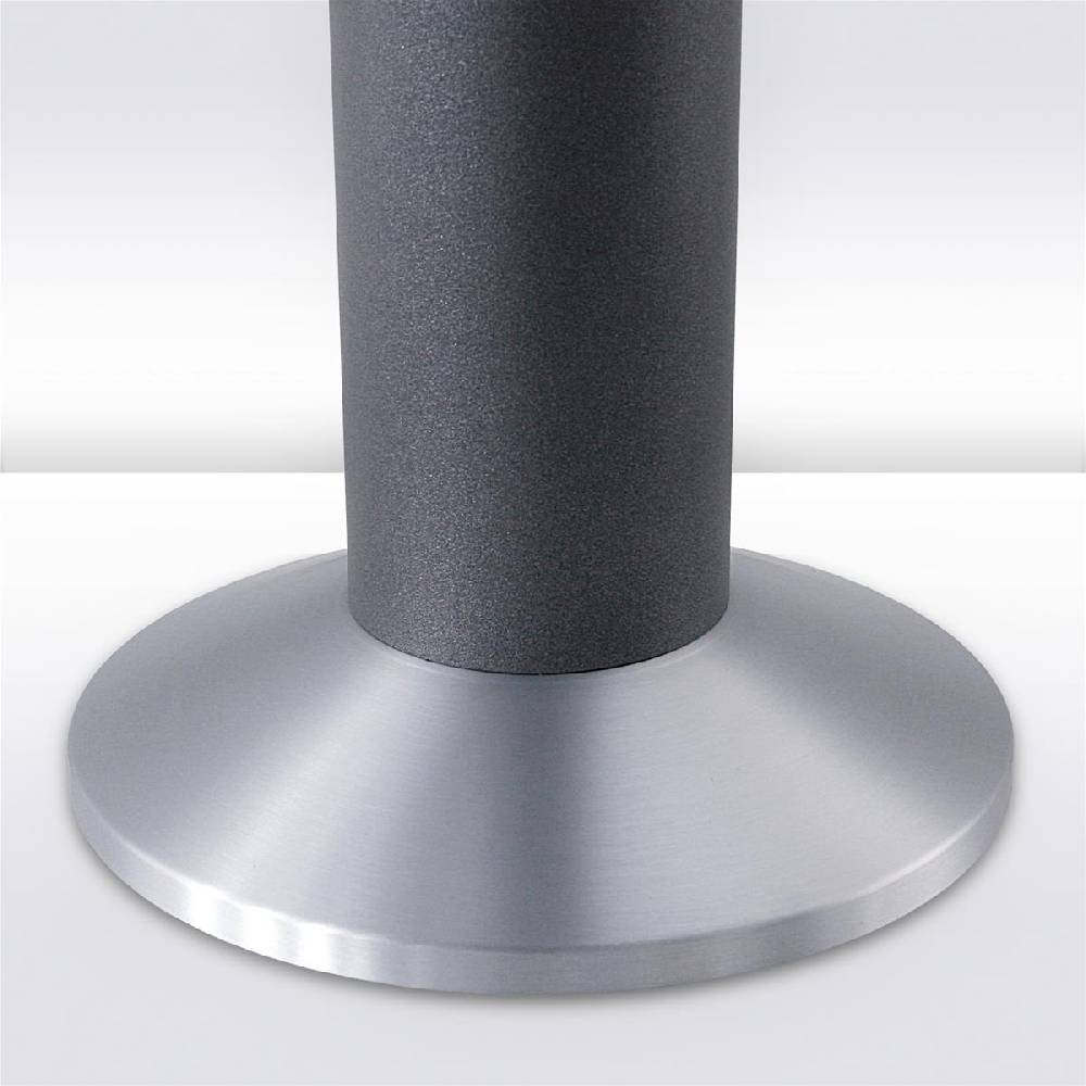 Szagato Aschenbecher Säule 81x25cm ALU anthrazit -moonstone SZAGATO Made in Germany Aschenbecher groß Stand-Aschenbecher außen großer Aschenbecher stehend Saisonale Angebote