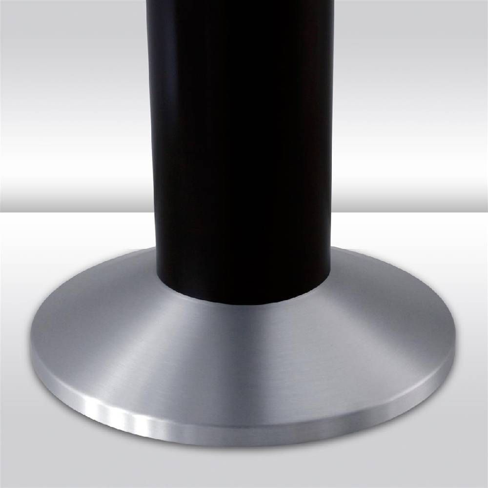 Szagato Aschenbecher Säule 81x25cm ALU schwarz SZAGATO Made in Germany Aschenbecher groß Stand-Aschenbecher außen großer Aschenbecher stehend für draußen Räumungsverkauf