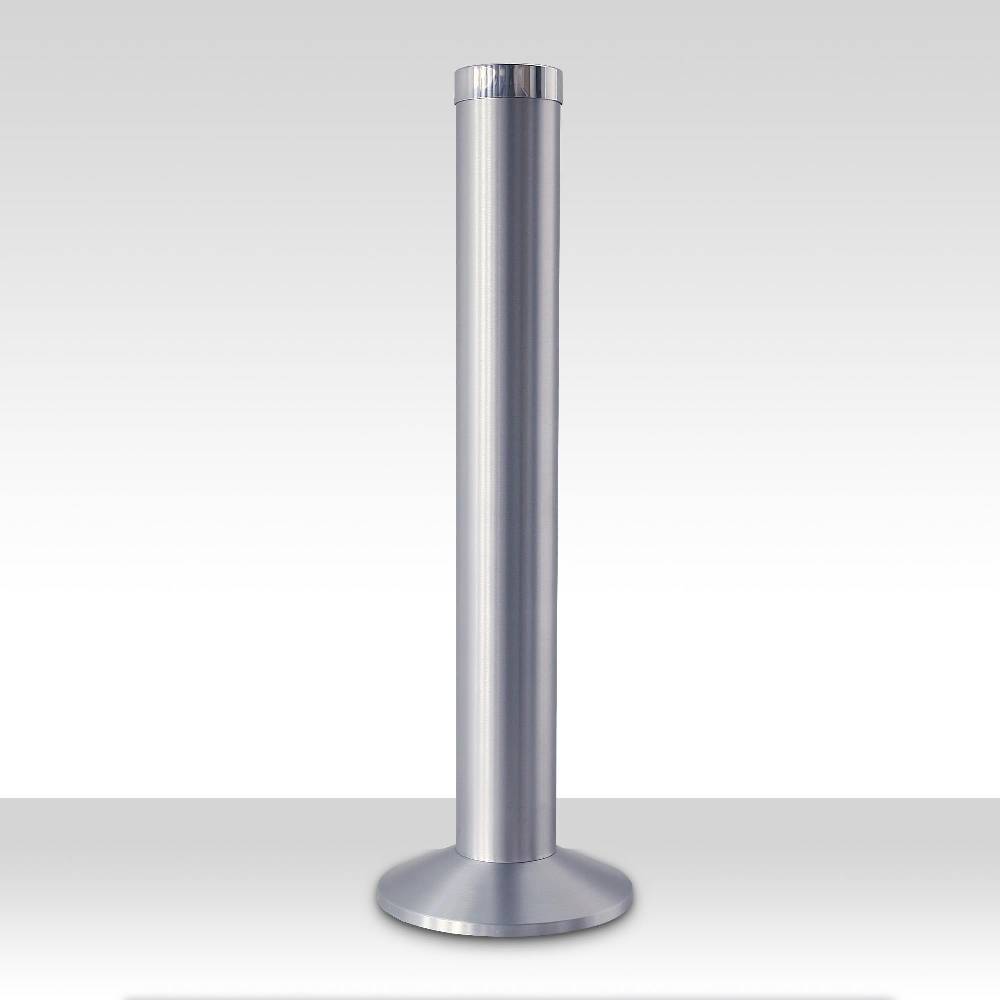 Szagato Aschenbecher Säule 81x25cm ALU SZAGATO Made in Germany Aluminium Aschenbecher groß Stand-Aschenbecher außen großer Aschenbecher stehend für draußen Kauf eins, bekomm eins gratis