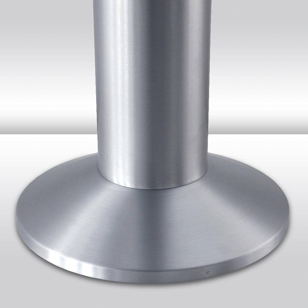 Szagato Aschenbecher Säule 81x25cm ALU SZAGATO Made in Germany Aluminium Aschenbecher groß Stand-Aschenbecher außen großer Aschenbecher stehend für draußen Kauf eins, bekomm eins gratis