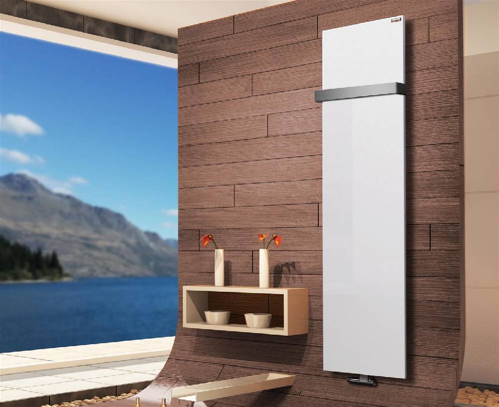 Szagato BADHEIZKOERPER Design Mirror 3 180x47cm 1118 Watt Edelstahl matt (+2 Halter 50mm) SZAGATO Designheizkörper Handtuchheizkörper mit Mittelanschluss Sonderangebote