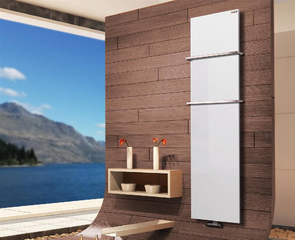 Szagato BADHEIZKOERPER Design Mirror 3 180x47cm 1118 Watt Edelstahl matt (+2 Halter 50mm) SZAGATO Designheizkörper Handtuchheizkörper mit Mittelanschluss Sonderangebote