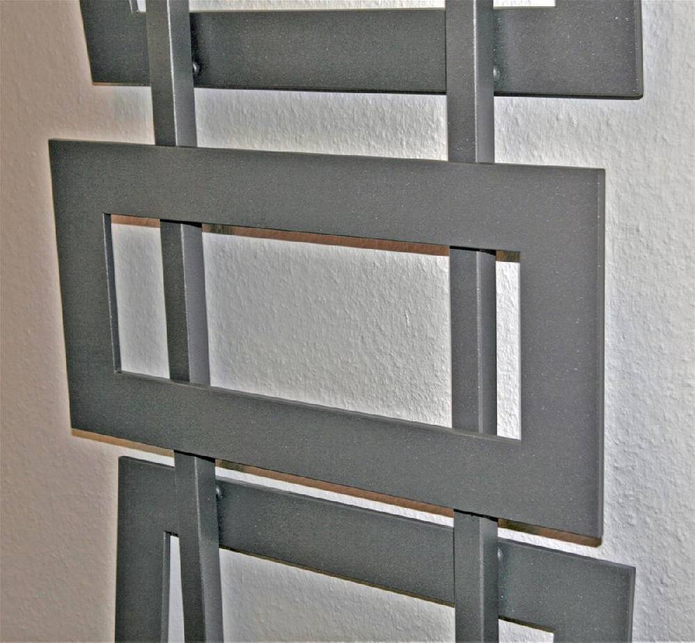 Szagato BADHEIZKÖRPER Design ART I 180x60cm 1019 Watt anthrazit moonstone (+ Heizstab 900 Watt) SZAGATO Handtuchheizkörper mit Mittelanschluss Handtuchwärmer Kostenlose Rückgabe