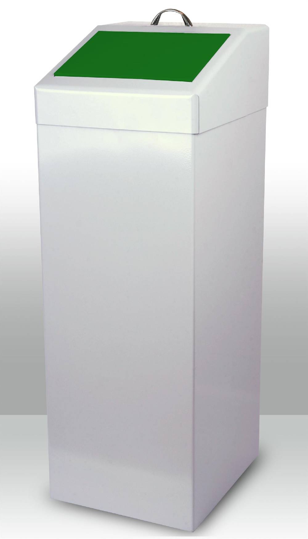 Szagato Abfallbehälter 87 ltr + Innenbehälter 90x34x38cm grün SZAGATO Abfallbehälter Abfalleimer Abfallsammler Mülleimer großes Volumen Wertstoffsammler groß Auslauf