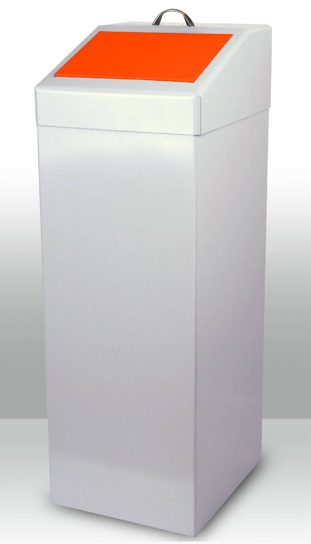 Szagato Abfallbehälter 87 ltr + Innenbehälter 90x34x38cm orange SZAGATO Abfallbehälter Abfalleimer Abfallsammler Mülleimer großes Volumen Wertstoffsammler Verkauf